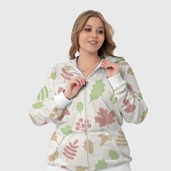 Женский 3D-костюм Осень - бежевый 3, цвет: 3D-белый — фото 2