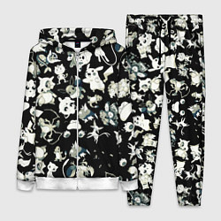 Женский 3D-костюм Пикачу и сборник аниме покемонов, цвет: 3D-белый