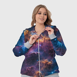 Женский 3D-костюм Космическая туманность, цвет: 3D-меланж — фото 2