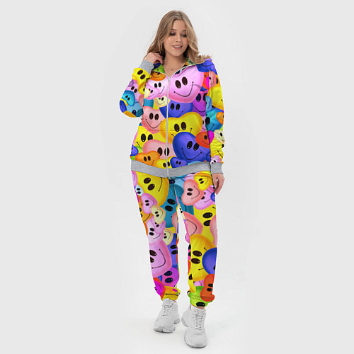 Женский костюм Улыбка любви / 3D-Меланж – фото 4