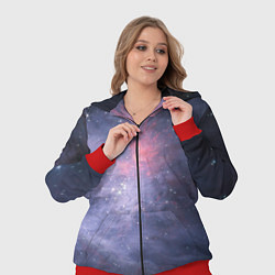 Женский 3D-костюм Космические брызги, цвет: 3D-красный — фото 2