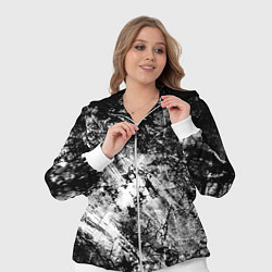 Женский 3D-костюм Зимний лес узоры, цвет: 3D-белый — фото 2