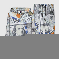 Женский 3D-костюм Сто зеленых, цвет: 3D-меланж