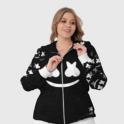 Женский 3D-костюм Marshmello black collection, цвет: 3D-белый — фото 2