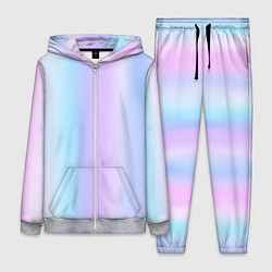 Женский 3D-костюм Градиент матовый светлый, цвет: 3D-меланж