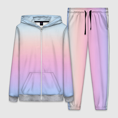 Женский костюм Легкий голографический градиент / 3D-Меланж – фото 1