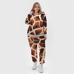 Женский 3D-костюм Пятнистый мех жирафа, цвет: 3D-меланж — фото 2