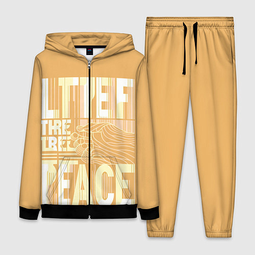 Женский костюм Let there be peace / 3D-Черный – фото 1