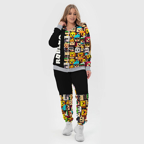 Женский костюм Roblox - game / 3D-Меланж – фото 4