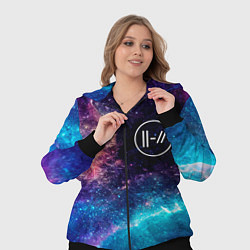 Женский 3D-костюм Twenty One Pilots space rock, цвет: 3D-черный — фото 2