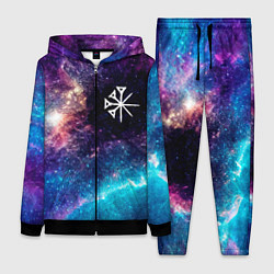 Женский 3D-костюм Nightwish space rock, цвет: 3D-черный