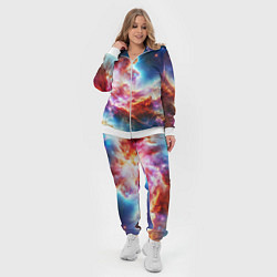 Женский 3D-костюм The cosmic nebula, цвет: 3D-белый — фото 2