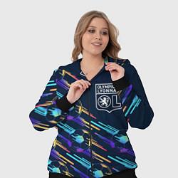 Женский 3D-костюм Lyon градиентные мячи, цвет: 3D-черный — фото 2