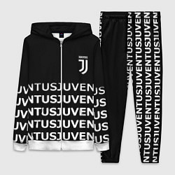 Женский 3D-костюм Juventus pattern fc club steel, цвет: 3D-белый