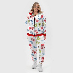 Женский 3D-костюм Мультяшные инопланетяне, цвет: 3D-красный — фото 2