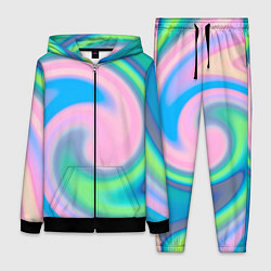 Женский костюм Абстрактный разноцветный круговорот