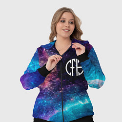 Женский 3D-костюм Pantera space rock, цвет: 3D-черный — фото 2