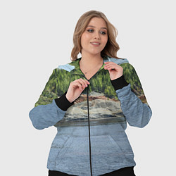 Женский 3D-костюм Троицко-байновское месторождение глины, цвет: 3D-черный — фото 2