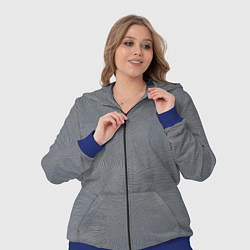 Женский 3D-костюм Отпечатки, цвет: 3D-синий — фото 2