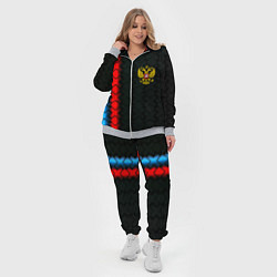 Женский 3D-костюм Россия спорт герб, цвет: 3D-меланж — фото 2
