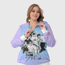 Женский 3D-костюм Stray Kids family photo, цвет: 3D-белый — фото 2