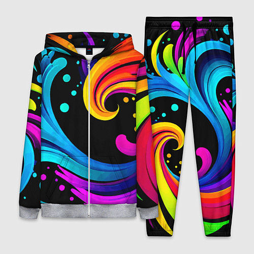 Женский костюм Joy wave - ai art fantasy / 3D-Меланж – фото 1