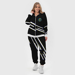 Женский 3D-костюм Inter line fc, цвет: 3D-белый — фото 2