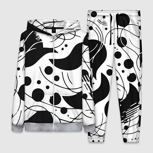 Женский костюм Fashion abstraction - ai art fantasy / 3D-Меланж – фото 1