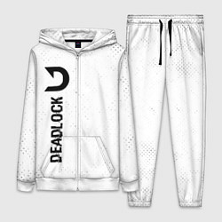 Женский 3D-костюм Deadlock glitch на светлом фоне по-вертикали, цвет: 3D-белый