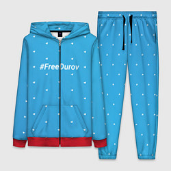 Женский 3D-костюм Freedurov паттерн из самолётиков, цвет: 3D-красный