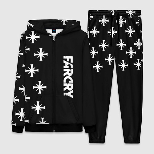 Женский костюм Farcry текстура знаки / 3D-Черный – фото 1