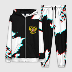 Женский костюм Герб глитч краски