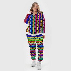 Женский 3D-костюм Marshmello радуга, цвет: 3D-белый — фото 2