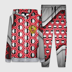 Женский костюм Россия герб сетка метала