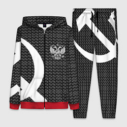 Женский костюм Герб РФ паттерн стиль ссср