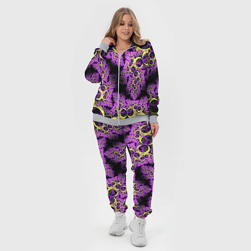 Женский костюм Абстракция фракталов / 3D-Меланж – фото 4