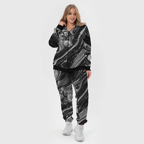 Женский костюм Чернила / 3D-Черный – фото 4