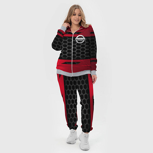 Женский костюм Nissan auto steel / 3D-Меланж – фото 4