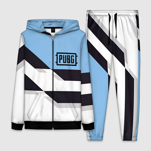 Женский костюм PUBG geometry steel / 3D-Черный – фото 1