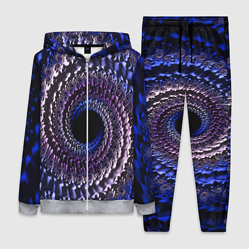 Женский костюм Оптический стиль узор / 3D-Меланж – фото 1