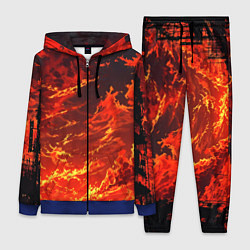 Женский костюм Багровый огненный закат