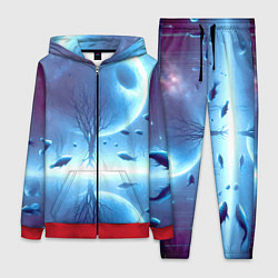 Женский костюм Луна и рыбы - нейроарт фантазия