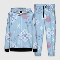 Женский костюм Снежинки Эльзы