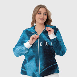 Женский 3D-костюм Лёд Байкала, цвет: 3D-белый — фото 2