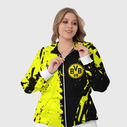 Женский 3D-костюм Borussia краски текстура, цвет: 3D-белый — фото 2