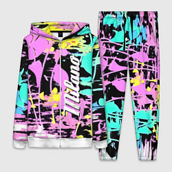 Женский костюм Color expressive abstraction - Milano