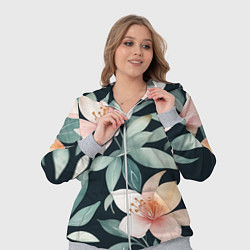 Женский 3D-костюм Цветочный паттерн, цвет: 3D-меланж — фото 2