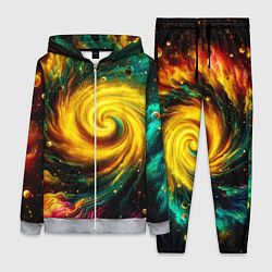 Женский костюм Neon space - ai art fantasy