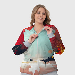 Женский 3D-костюм Сюрреалистичная абстракция, цвет: 3D-меланж — фото 2