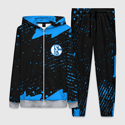 Женский костюм Schalke 04 fc blue color